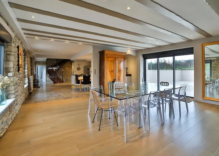 Luxueuse Longère 350m2 Le Grand Kerfra au Vignoble Domaine Lamballe, Baden, Golfe du Morbihan